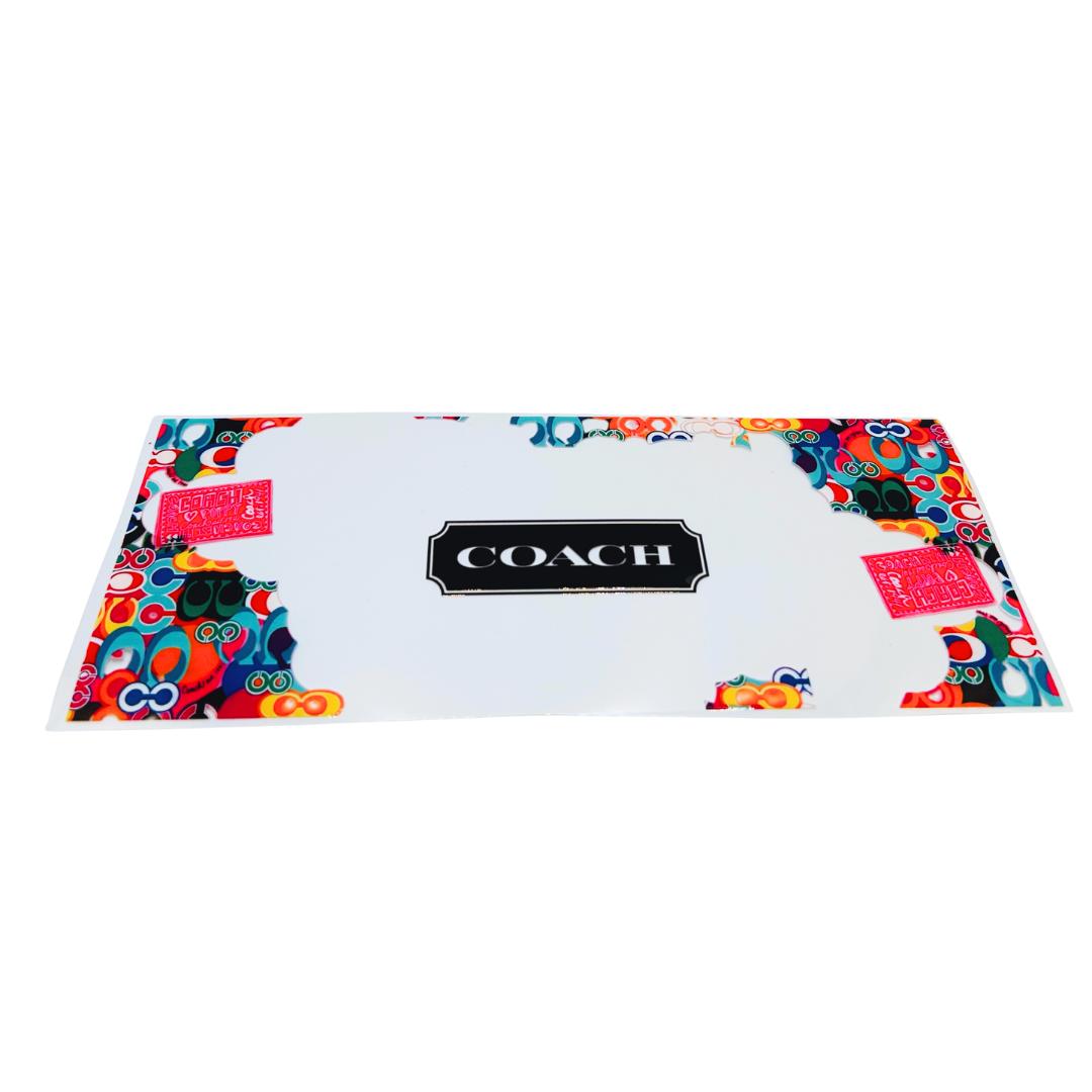Coach CC Tag UV DTF