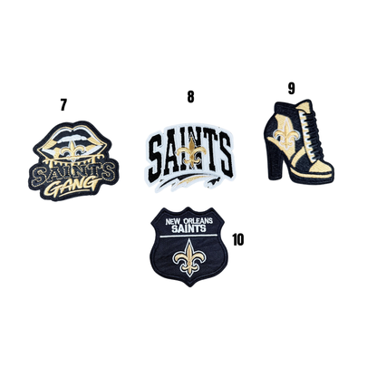 Saints Football Small Patches -2