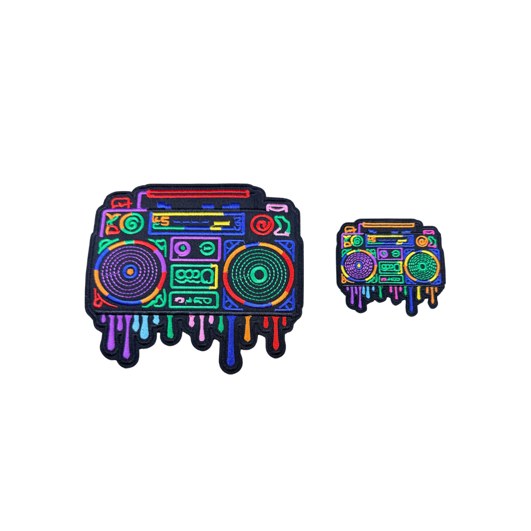 Music Boom Box Patches