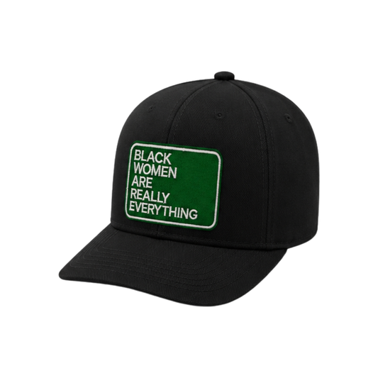 Black Women Are Everything Patched Snapback Hat | Melanin Queen Trucker Cap - Green Black
