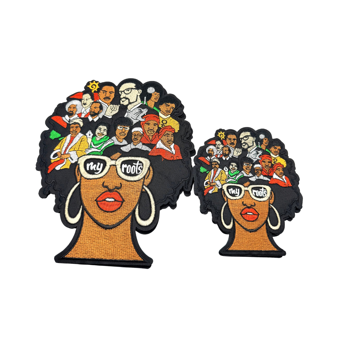 My Roots Afro Lady Culture Patches
