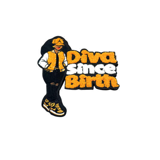 Diva Since Birth Females Chenille Patches