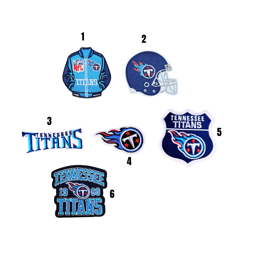 Tennessee Titans NFL Small Patches