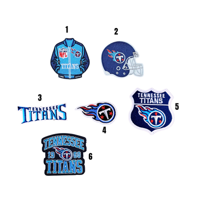 Tennessee Titans NFL Small Patches