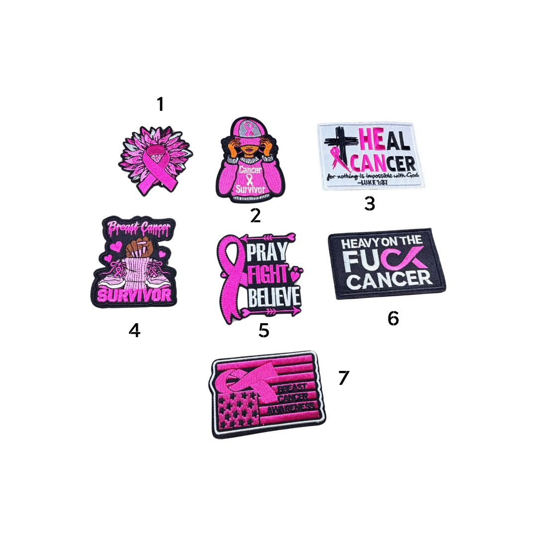 Breast Cancer Awareness Small Patches
