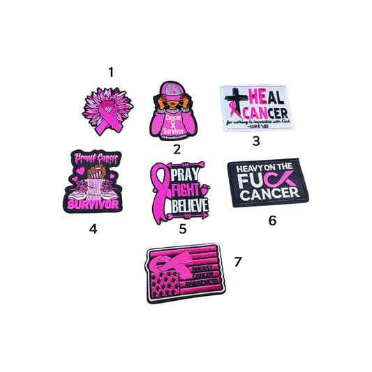 Breast Cancer Awareness Small Patches
