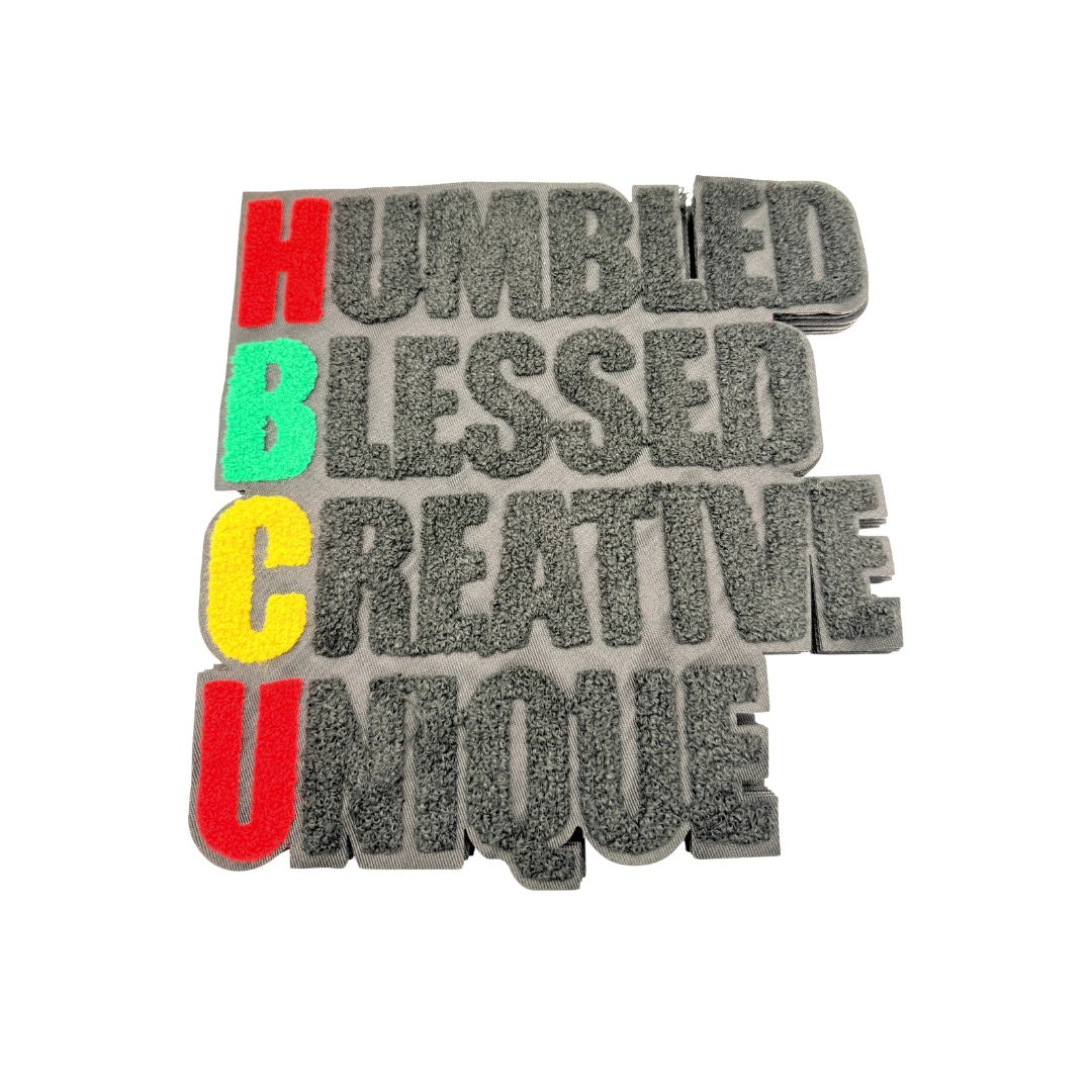 HBCU - Humbled, Blessed, Creative, Unique Patches
