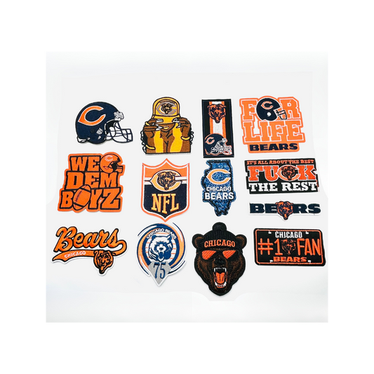 Chicago Bears Football Patches