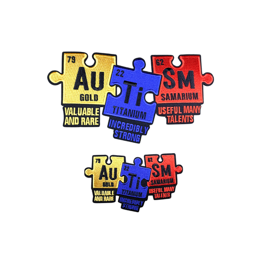 Autism Awareness Puzzle Patches