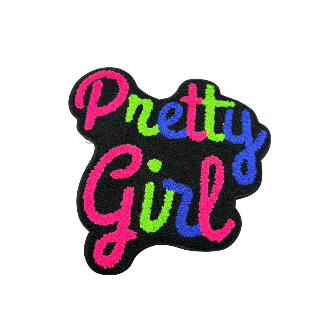 Pretty Girl Chenille Large Patch