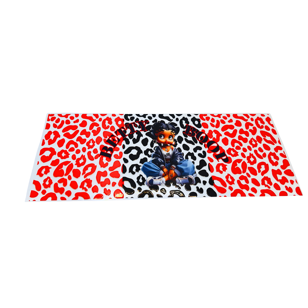 Betty & Leopard UV DTF