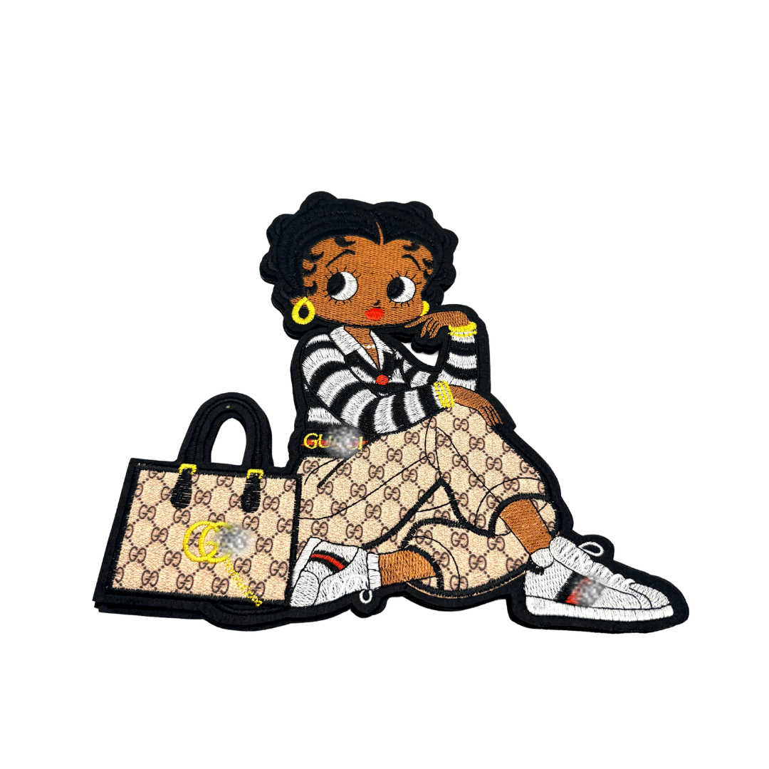 G***I Designer Inspired Betty Sneaker Large Patch