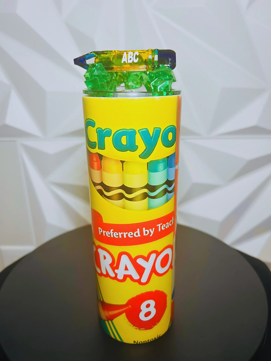 Crayola Teacher Life Tumbler