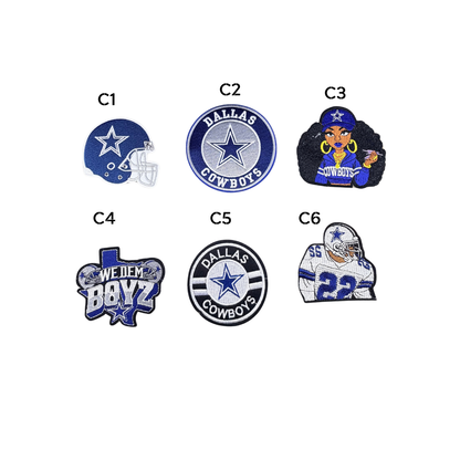 Cowboys Football Small Patches