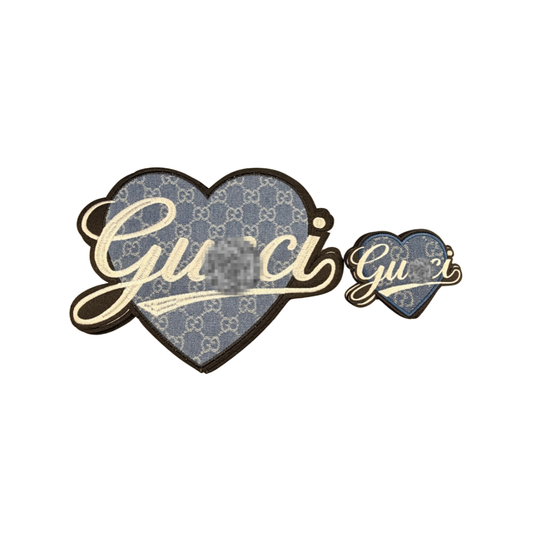 G Denim Hearts Patch Collection