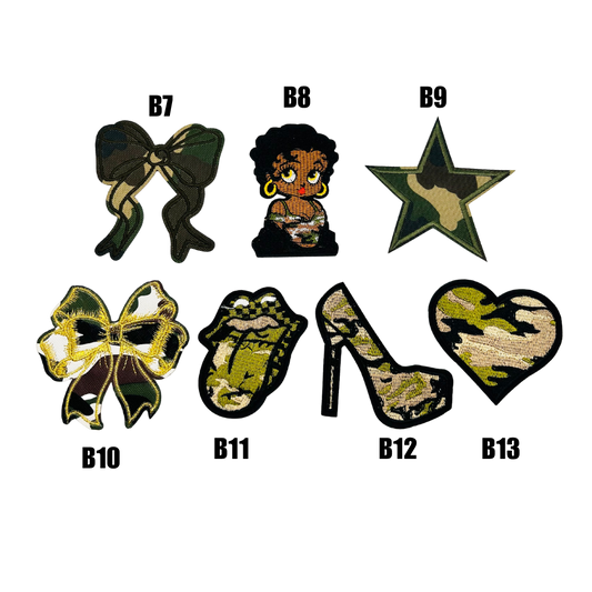 Military Focused Small Patches