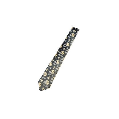 Custom NFL Team Junk Tie – Bling Football Tie with Pearls, Patches & Rhinestones | Game Day Statement