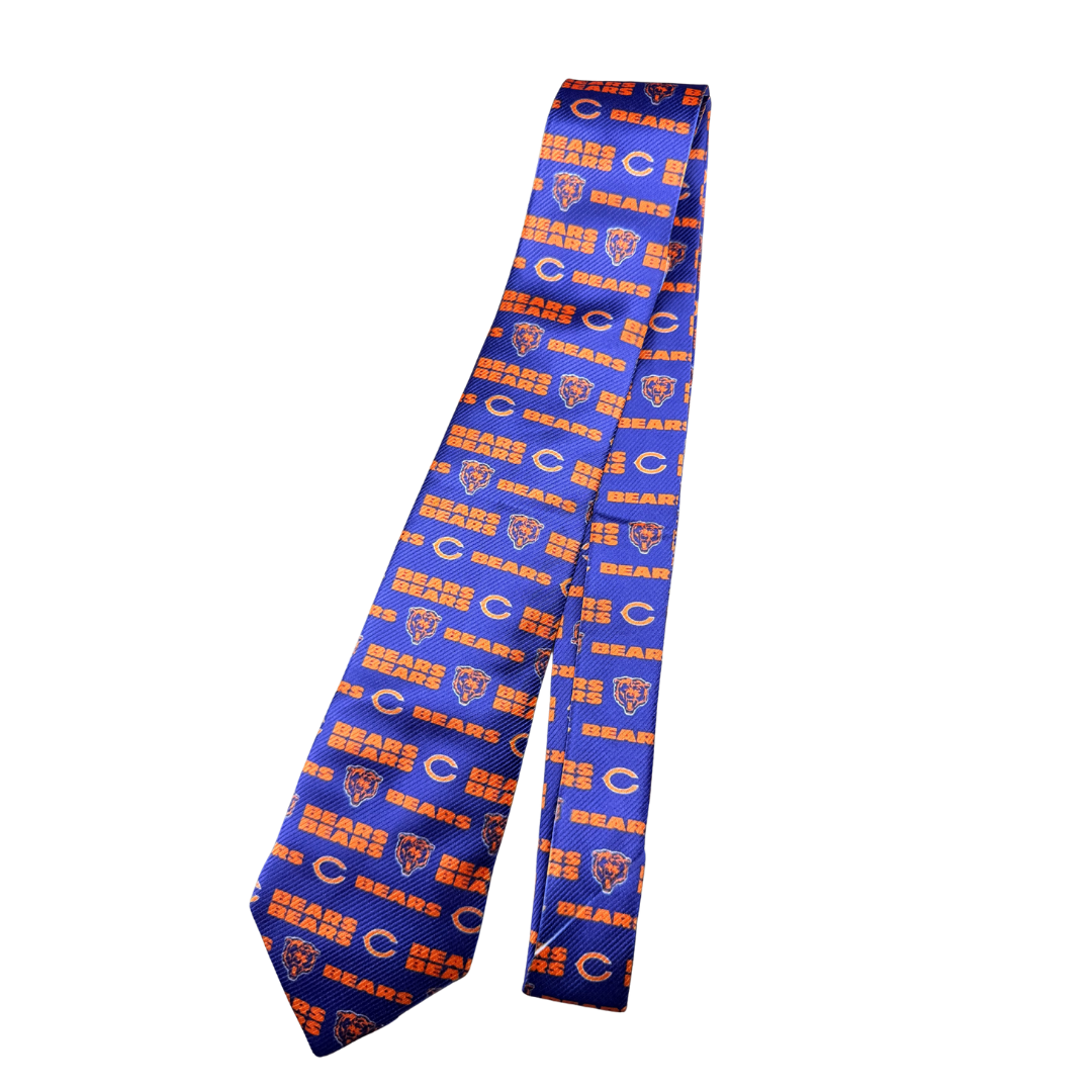 Custom NFL/ NBA Team Junk Tie or DIY NFL/NBA Tie  – Bling Football Tie with Pearls, Patches & Rhinestones