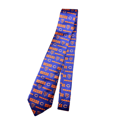 Custom NFL/ NBA Team Junk Tie or DIY NFL/NBA Tie  – Bling Football Tie with Pearls, Patches & Rhinestones