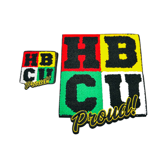 HBCU Proud Chenille Patches