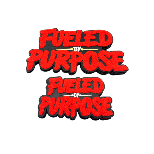 Fueled by Purpose Chenille Patches