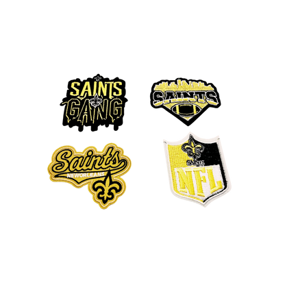 Saints Football Small Patches