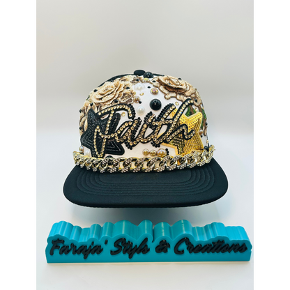 Design Your FAITH Based Trucker Junk Hat | Rhinestones • Patches • Pearls • Charms