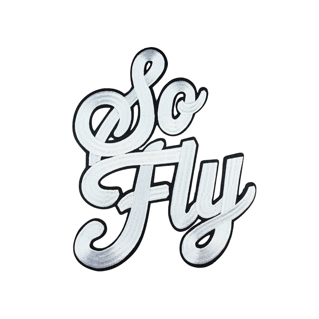 So Fly Fashion Statement Large Patches (Multiple Colors)