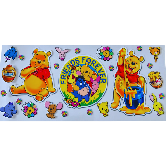 Honey Bear & Friends UV DTF
