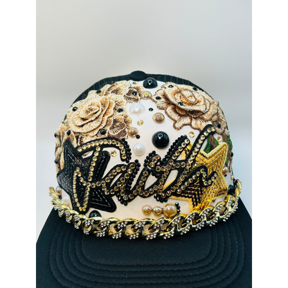 Design Your FAITH Based Trucker Junk Hat | Rhinestones • Patches • Pearls • Charms