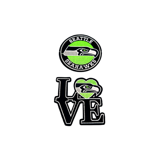 Seahawks Football Patches