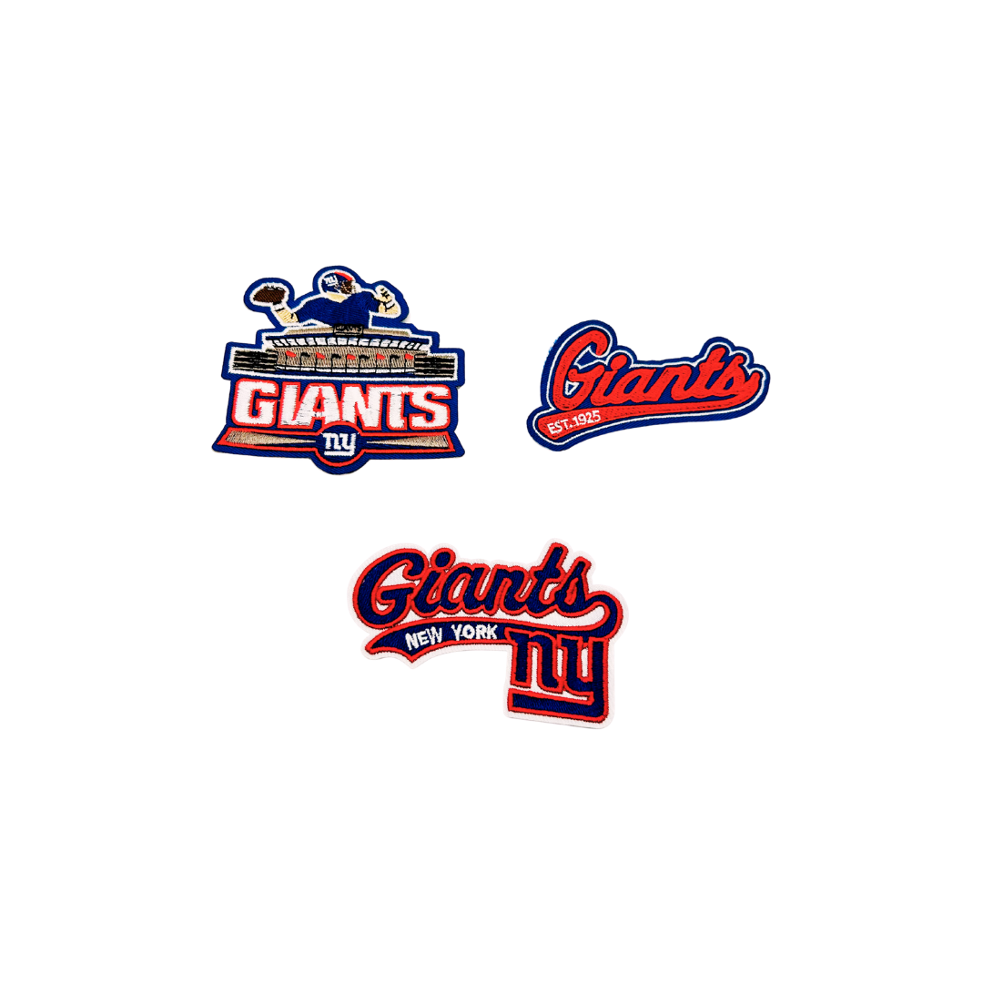 Giants FootBall Patches