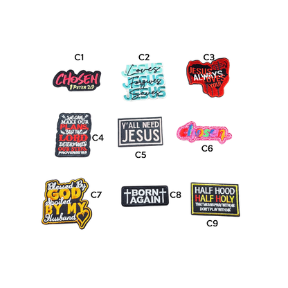 Faith Inspired Small Patches - 1A