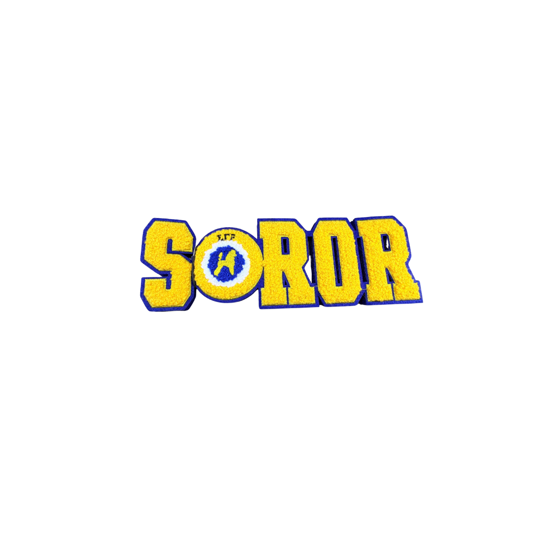 Sigma Gamma Rho Soror Large Patch