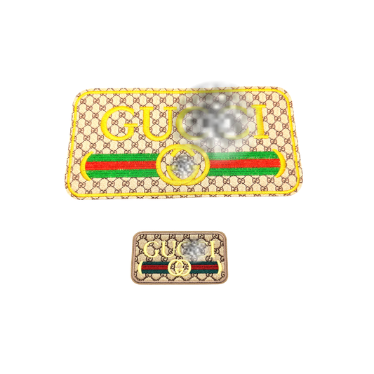 G***I  Designer Inspired Leather Patches