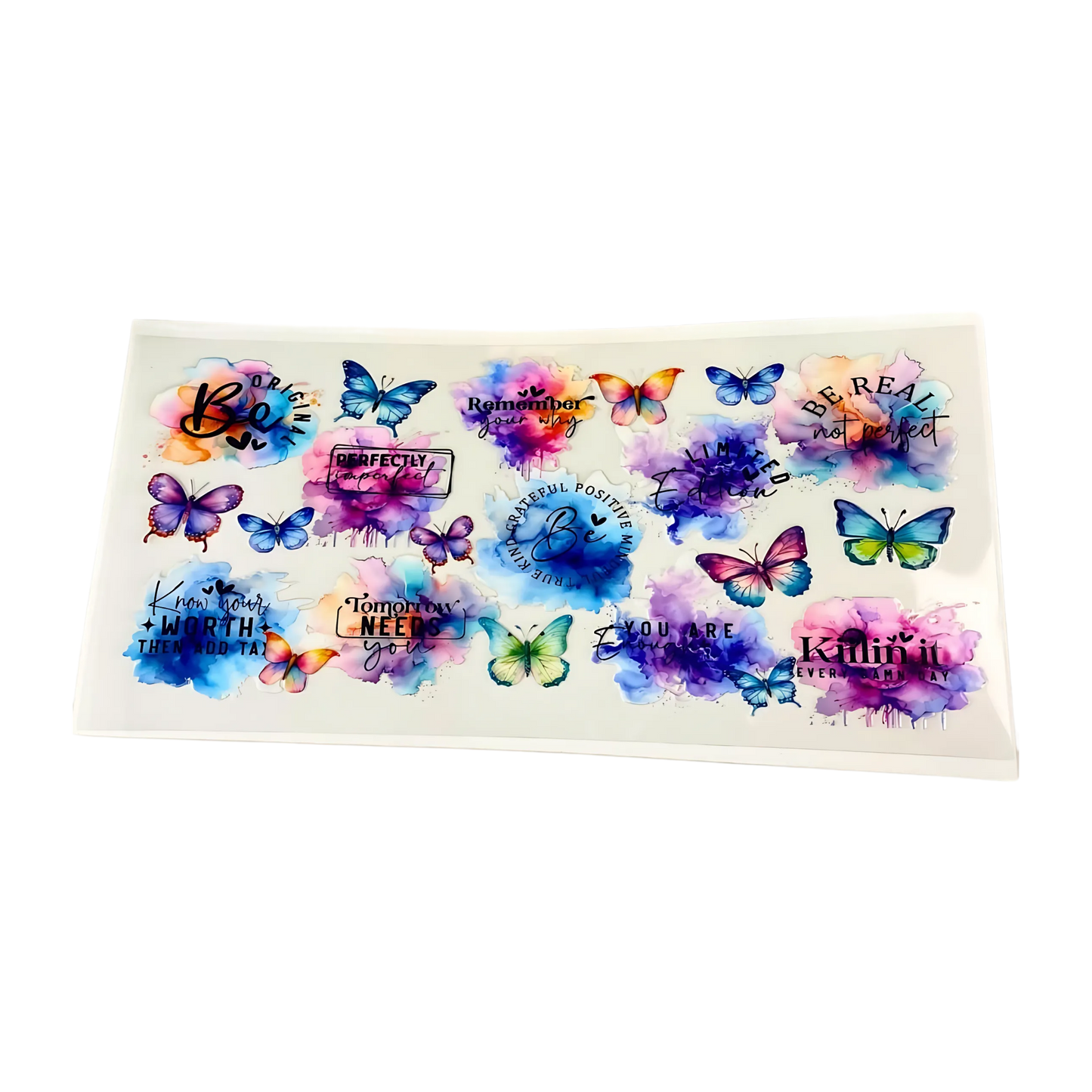 Positive Butterflies UV DTF