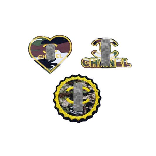 Chan** Camo Designer Inspired Small Patches