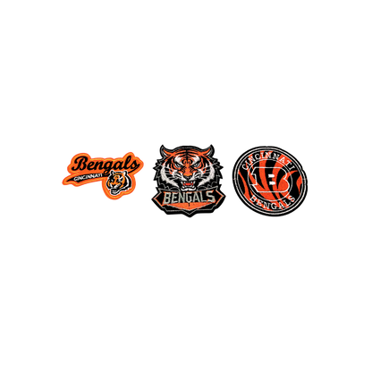 Bengals Football Small Patches
