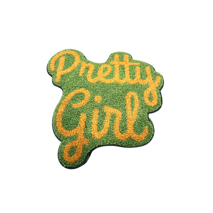 Pretty Girl Chenille Large Patch