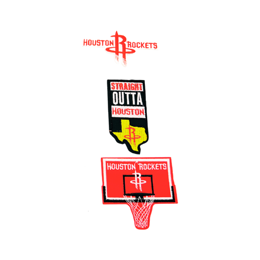 Huston Rockets Basketball Patches