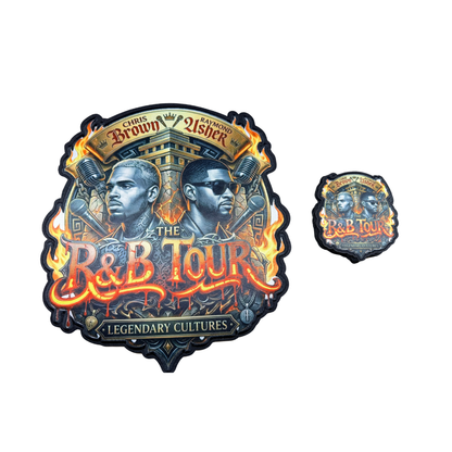 Chris Brown & Usher Raymond R&B Tour Large Patch 2