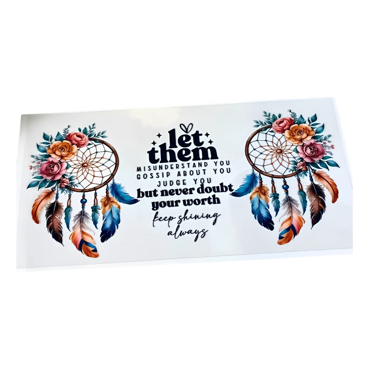 Dream Chaser Feathers 1 UV DTF