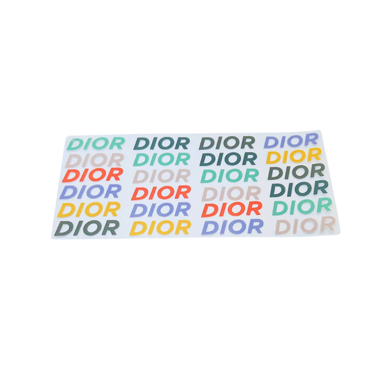Dior Rainbow UV DTF