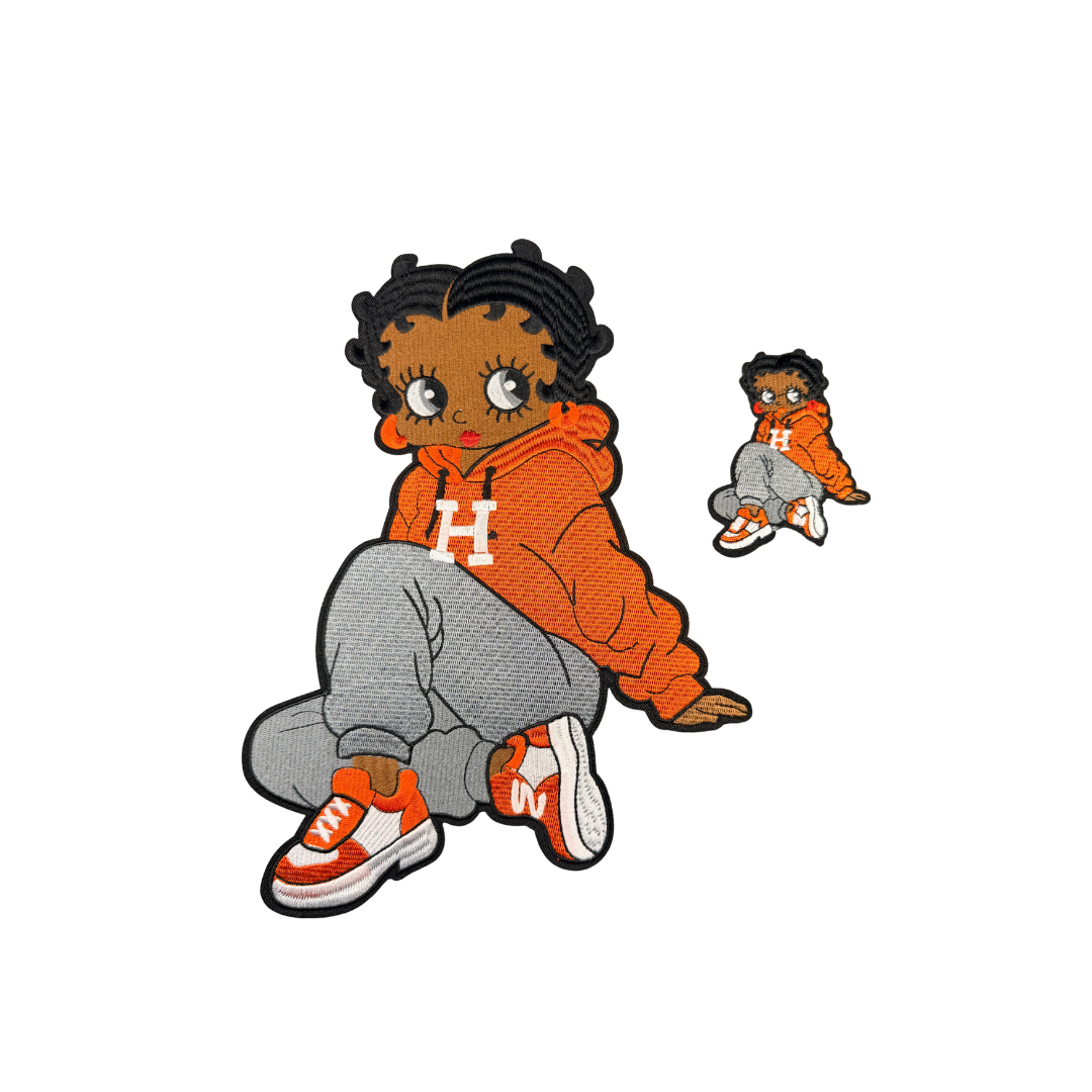 Herm**  Betty Urban Designer Inspired Patches
