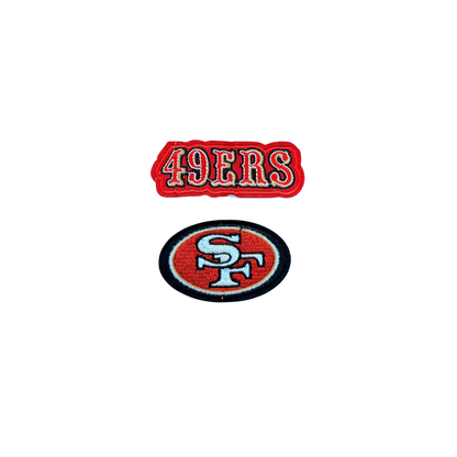 49ers SF Football Small Patches