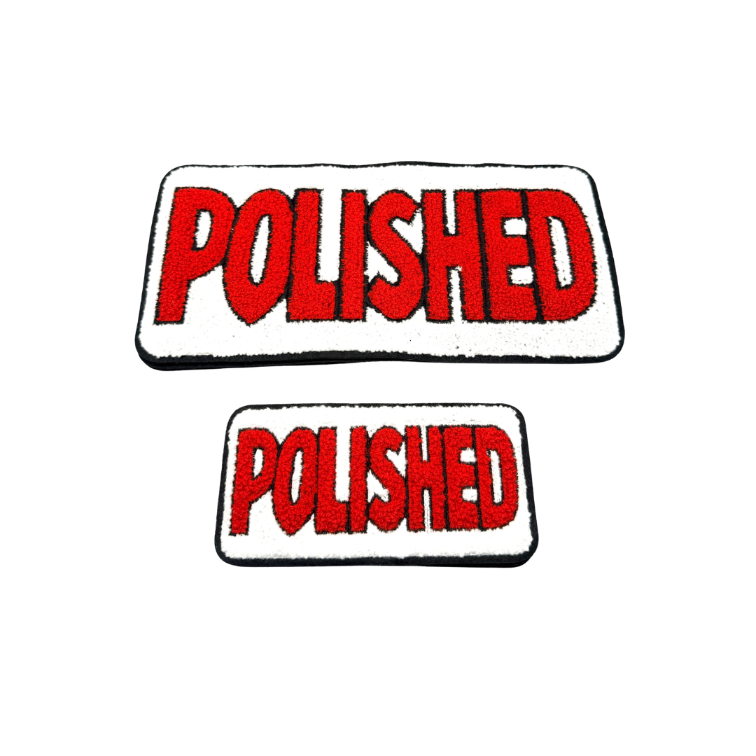 Polished Faith Statement Chenille Patches