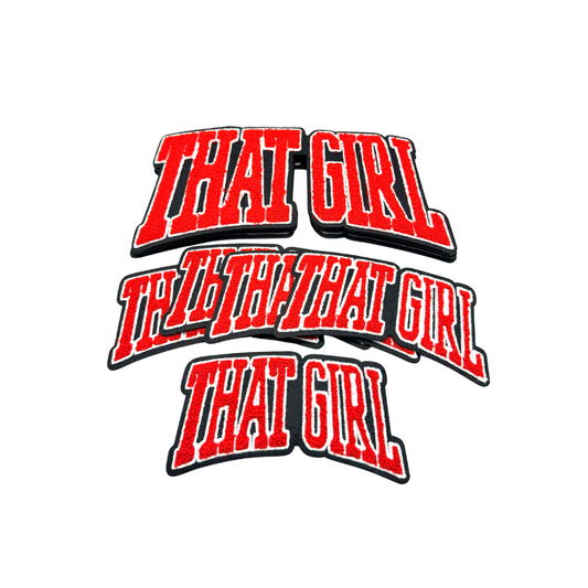 "That Girl" Chenille Patches