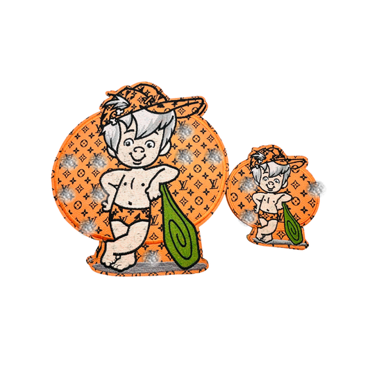 Ba* Ba* Designer Inspired Flintstones Cartoon Patches