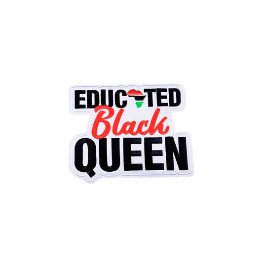 Educated Black Queen Medium Patch