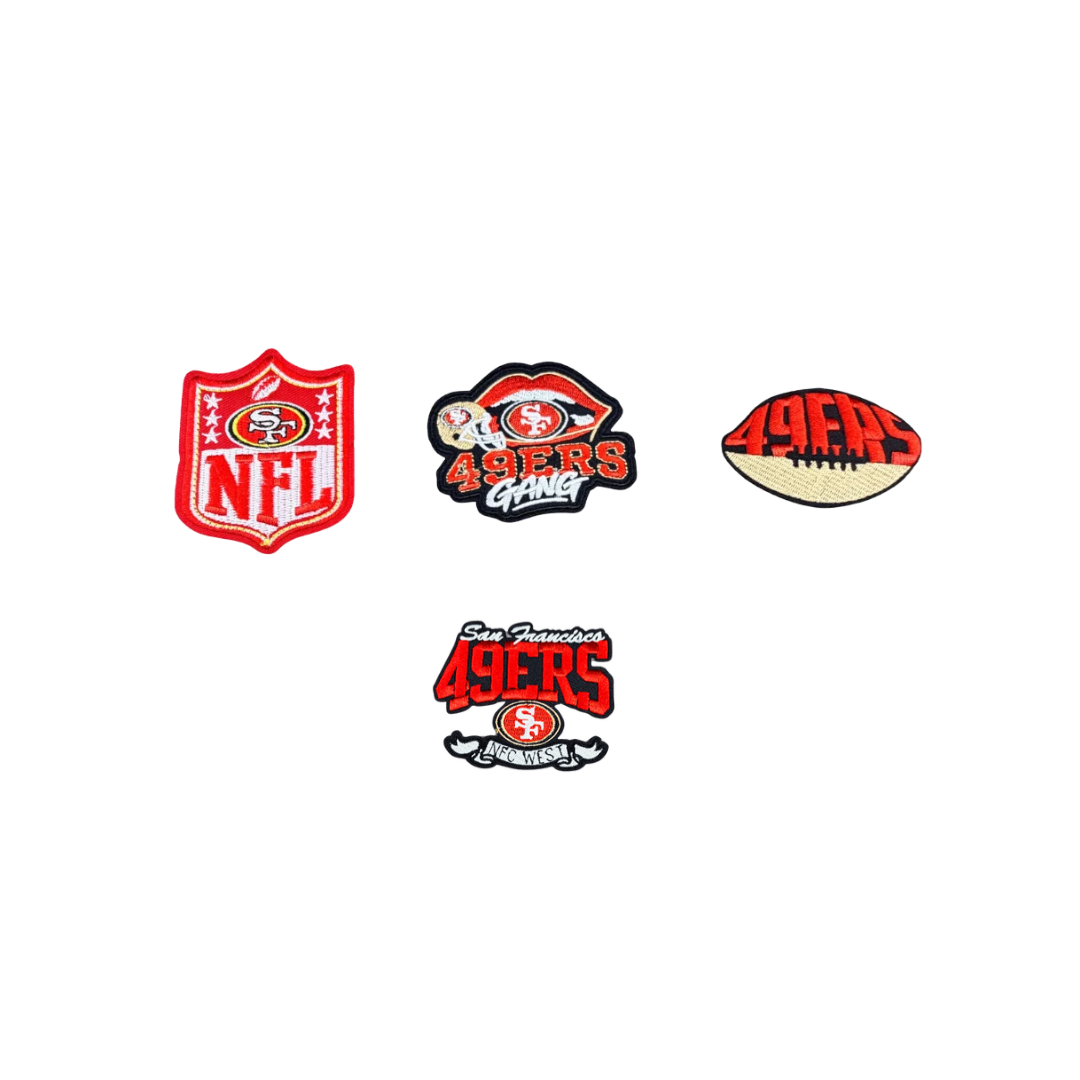 49ers SF Football Small Patches - 2